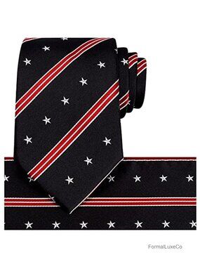 Silk Tie and Pocket Square Set for Formal Occasions
